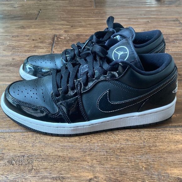 Nike Air Jordan 1 Low All Star 2021 Mens 9 Black - Picture 1 of 13